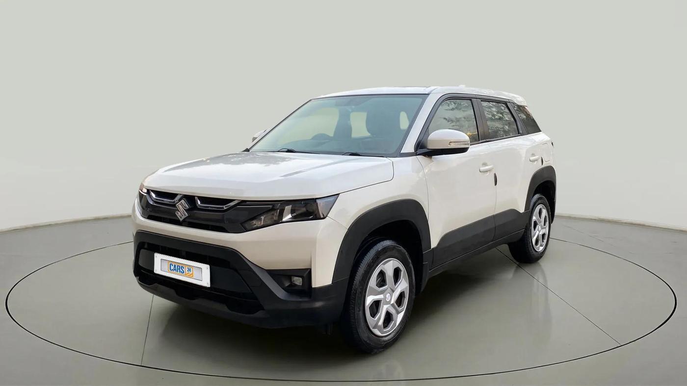 2022 Maruti BREZZA LXI SMART HYBRID, Petrol, Manual, 40,934 km, Left Front Diagonal