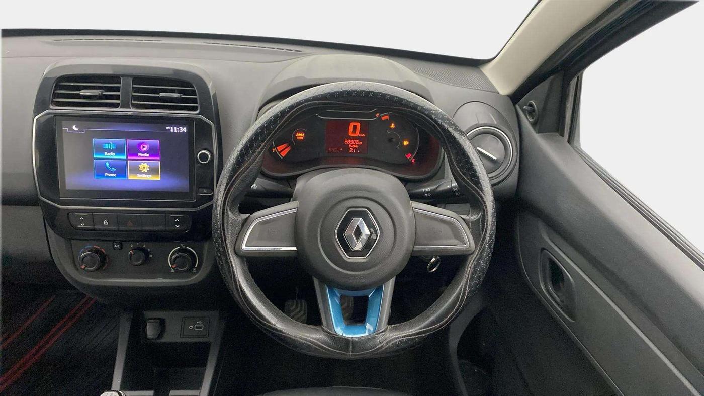 2020 Renault Kwid NEOTECH RXL 1.0 MT, Petrol, Manual, 28,780 km, Steering Wheel Close Up