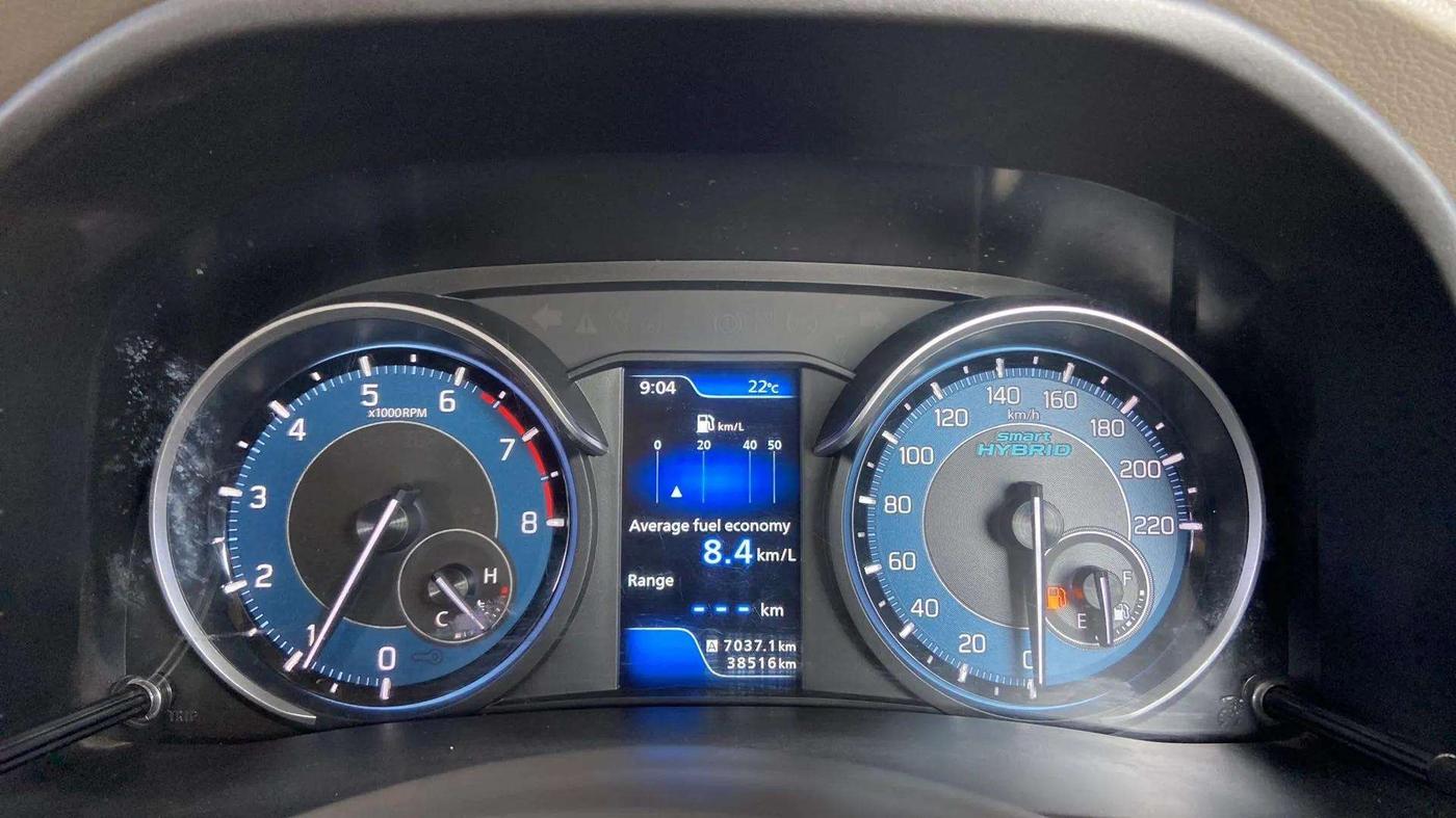 2020 Maruti Ertiga ZXI+ SHVS, Petrol, Manual, 39,265 km, Odometer Image