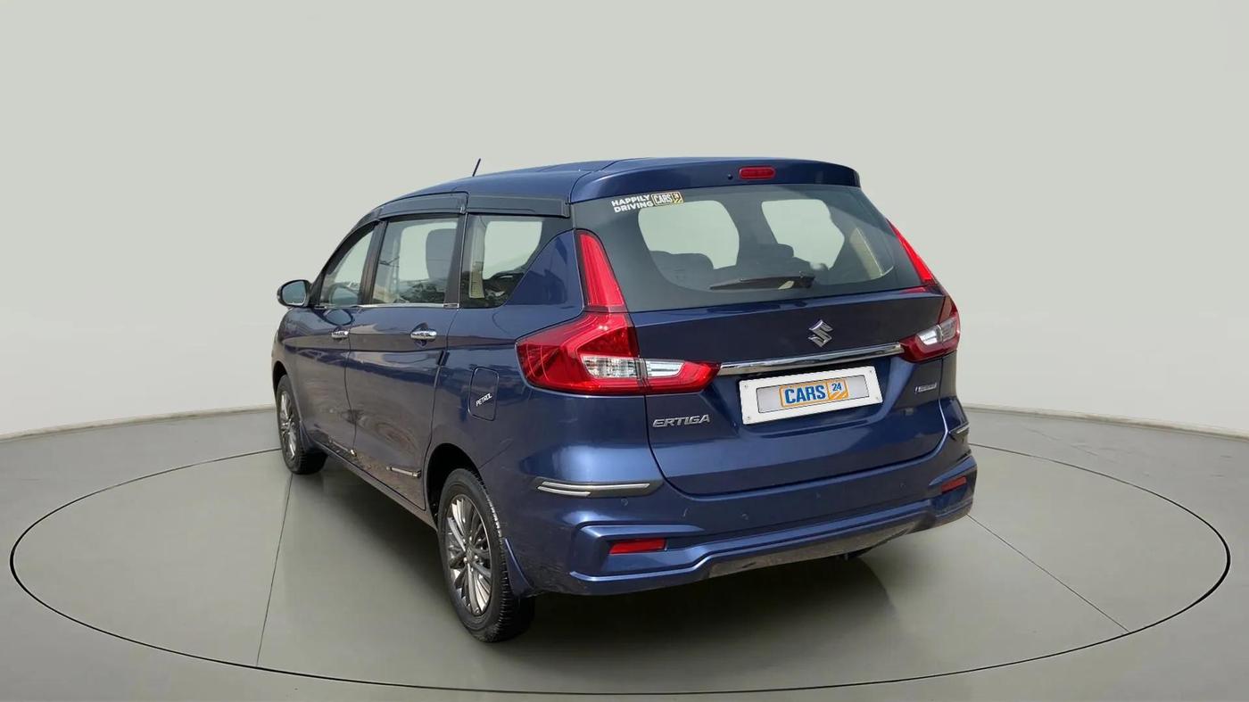 2020 Maruti Ertiga ZXI+ SHVS, Petrol, Manual, 39,265 km, Left Back Diagonal