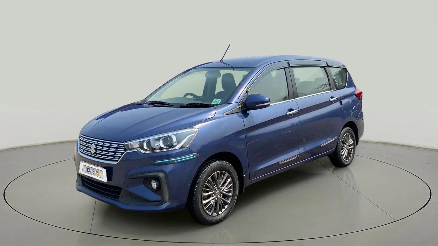 2020 Maruti Ertiga ZXI+ SHVS, Petrol, Manual, 39,265 km, Left Front Diagonal
