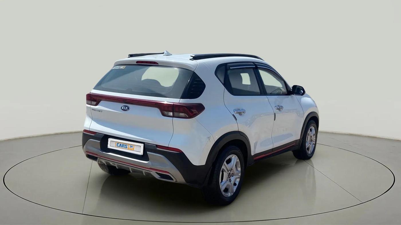 2021 KIA SONET HTX 1.5, Diesel, Manual, 54,116 km, Right Back Diagonal