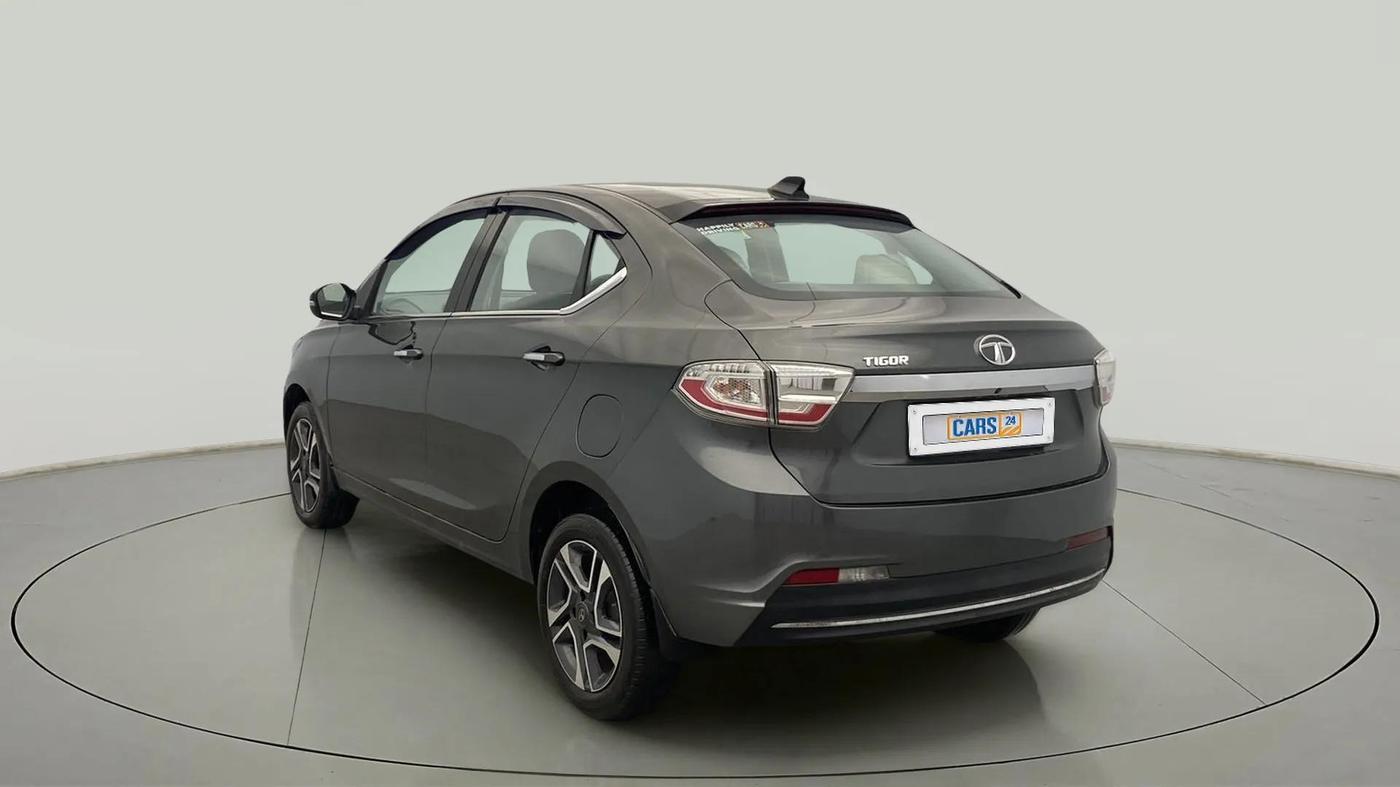 2021 Tata TIGOR XZ PLUS PETROL, Petrol, Manual, 50,500 km, Left Back Diagonal