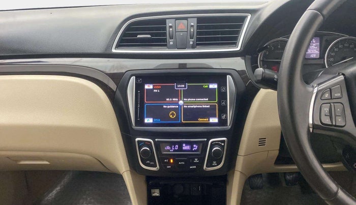 2017 Maruti Ciaz ZXI+, Petrol, Manual, 92,342 km, Air Conditioner