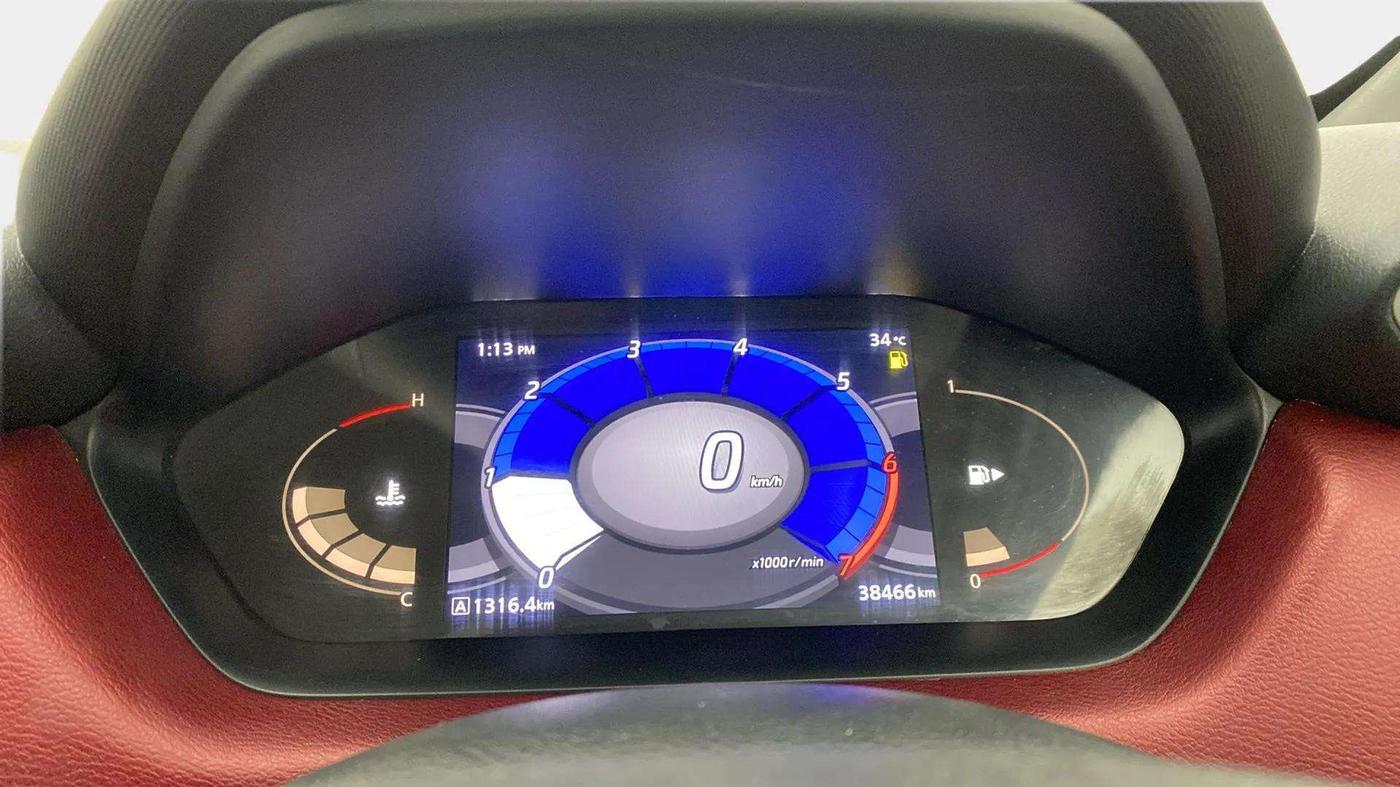 2022 Nissan MAGNITE XV RED EDITION, Petrol, Manual, 39,198 km, Odometer Image