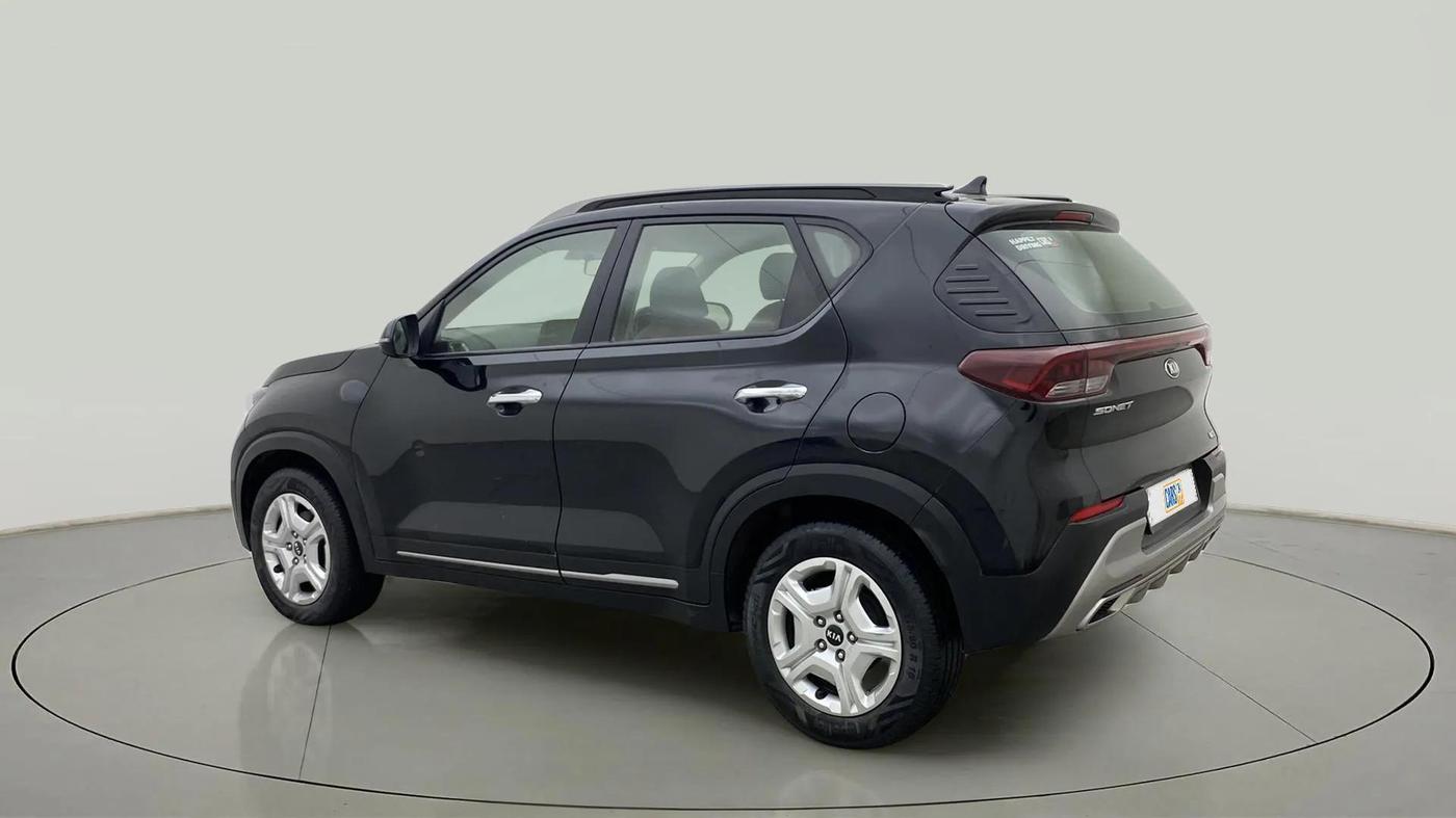 2021 KIA SONET HTX 1.0 IMT, Petrol, Manual, 32,503 km, Left Back Diagonal