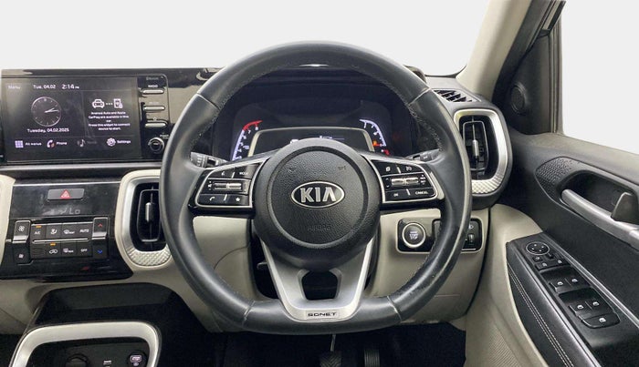 2021 KIA SONET HTX 1.0 IMT, Petrol, Manual, 32,503 km, Steering Wheel Close Up