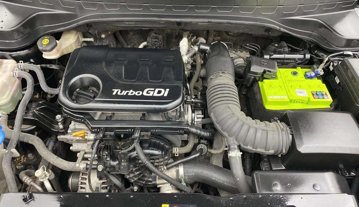 2021 KIA SONET HTX 1.0 IMT, Petrol, Manual, 32,503 km, Engine View