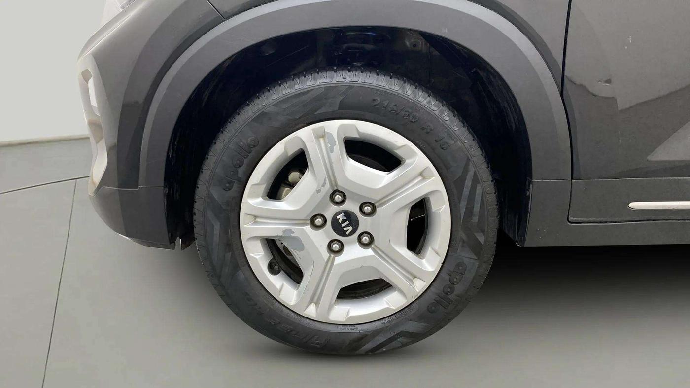 2021 KIA SONET HTX 1.0 IMT, Petrol, Manual, 32,503 km, Left Front Wheel
