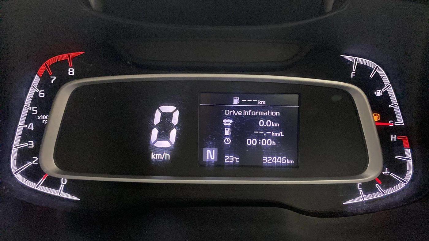 2021 KIA SONET HTX 1.0 IMT, Petrol, Manual, 32,503 km, Odometer Image