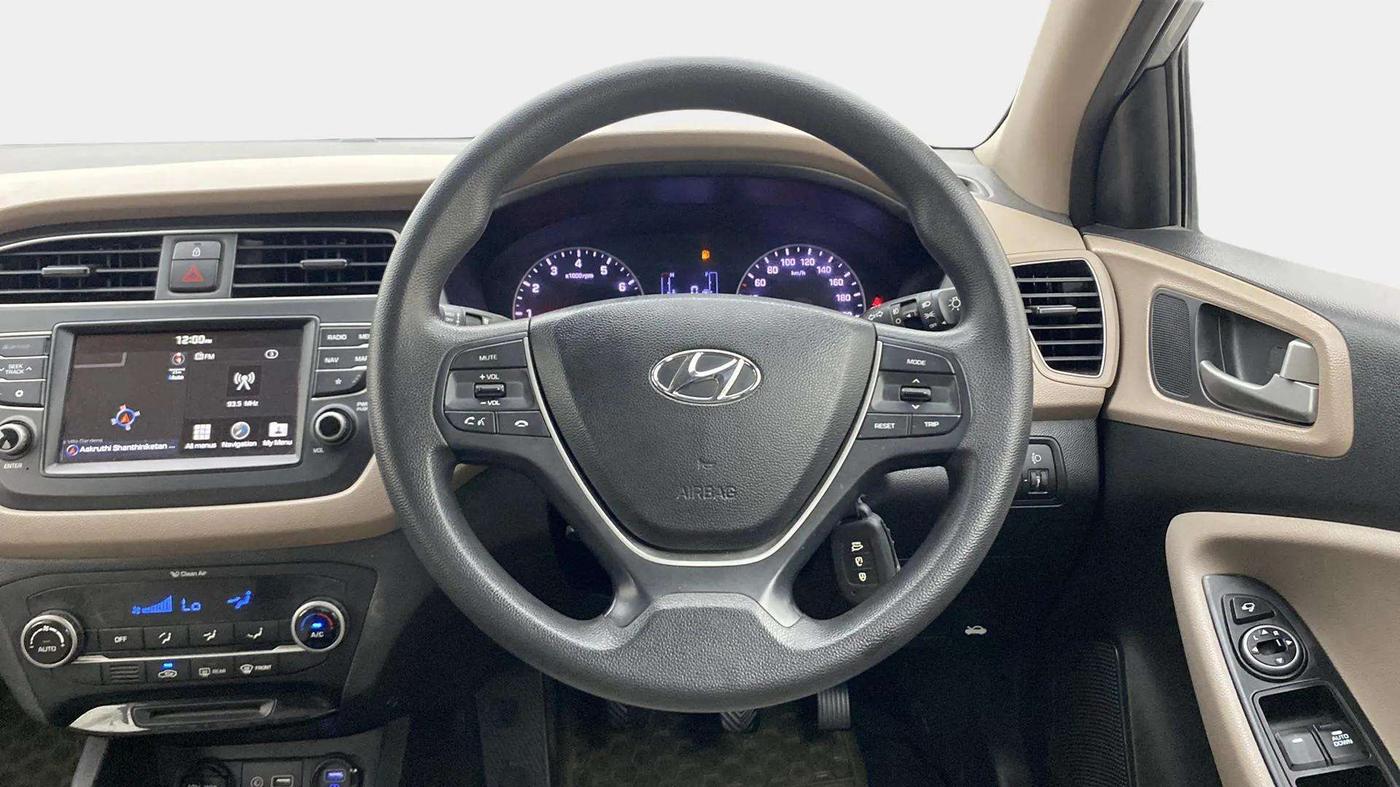 2018 Hyundai Elite i20 ASTA 1.2, Petrol, Manual, 77,618 km, Steering Wheel Close Up
