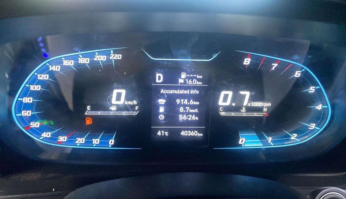 2021 Hyundai NEW I20 ASTA 1.2 AT, Petrol, Automatic, 40,403 km, Odometer Image
