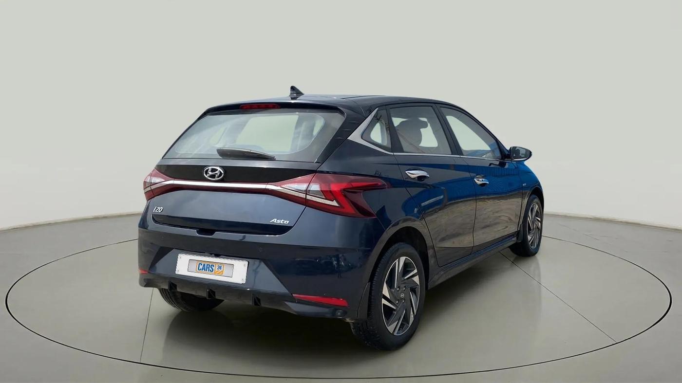 2021 Hyundai NEW I20 ASTA 1.2 AT, Petrol, Automatic, 40,458 km, Right Back Diagonal