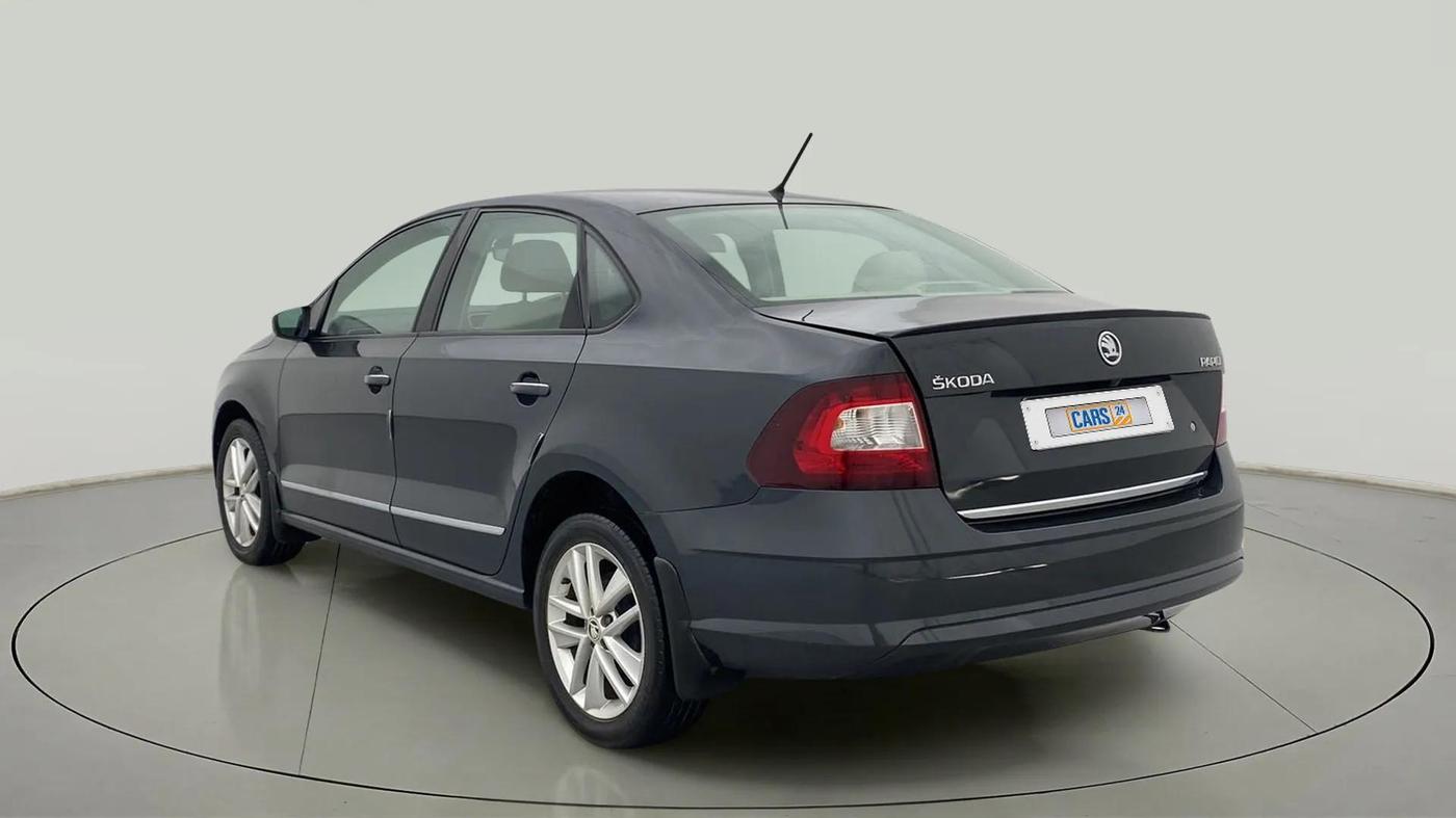2021 Skoda Rapid STYLE TSI, Petrol, Manual, 34,710 km, Left Back Diagonal