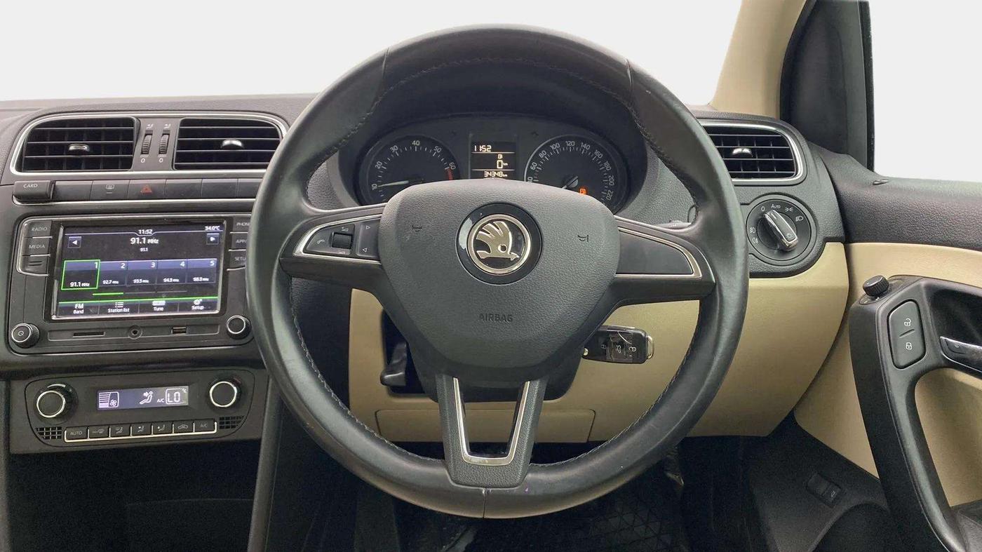 2021 Skoda Rapid STYLE TSI, Petrol, Manual, 34,710 km, Steering Wheel Close Up
