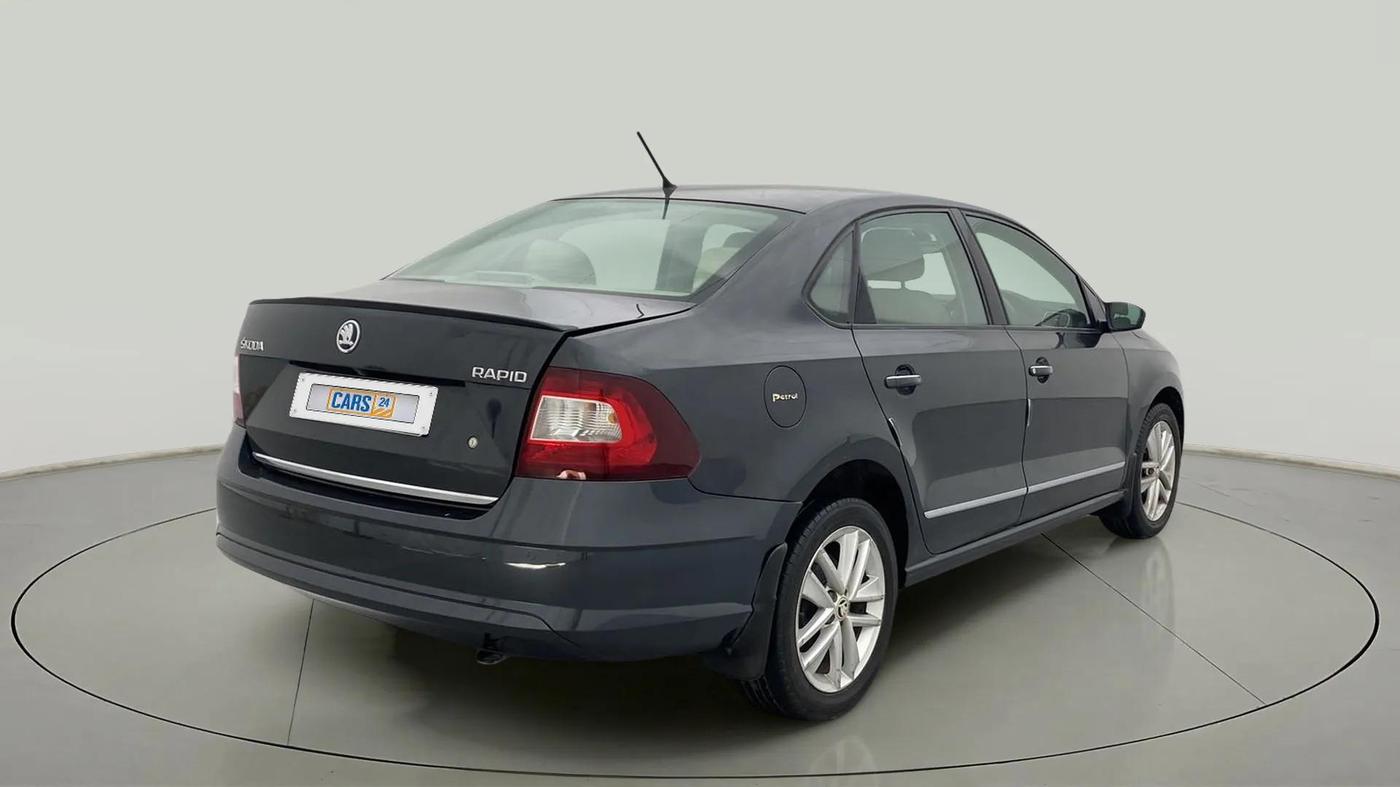 2021 Skoda Rapid STYLE TSI, Petrol, Manual, 34,710 km, Right Back Diagonal