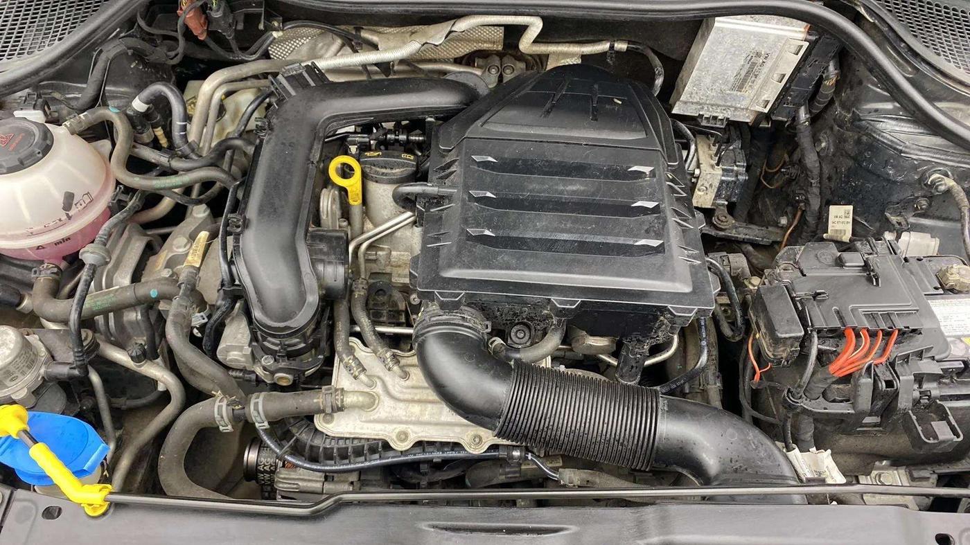 2021 Skoda Rapid STYLE TSI, Petrol, Manual, 34,710 km, Engine View