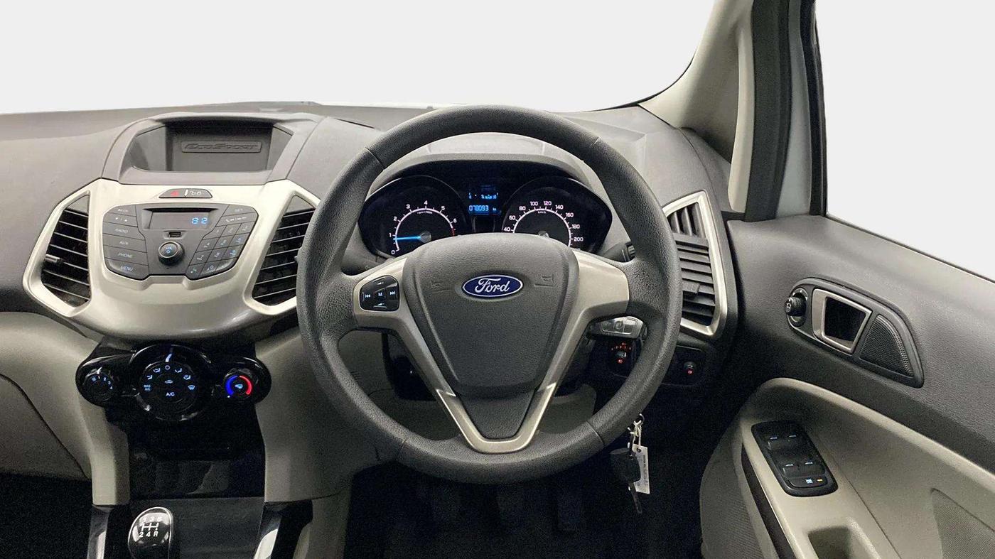 2014 Ford Ecosport TREND 1.5L PETROL, Petrol, Manual, 78,399 km, Steering Wheel Close Up