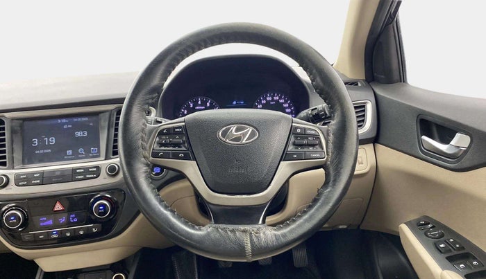 2019 Hyundai Verna 1.6 VTVT SX, Petrol, Manual, 35,846 km, Steering Wheel Close Up