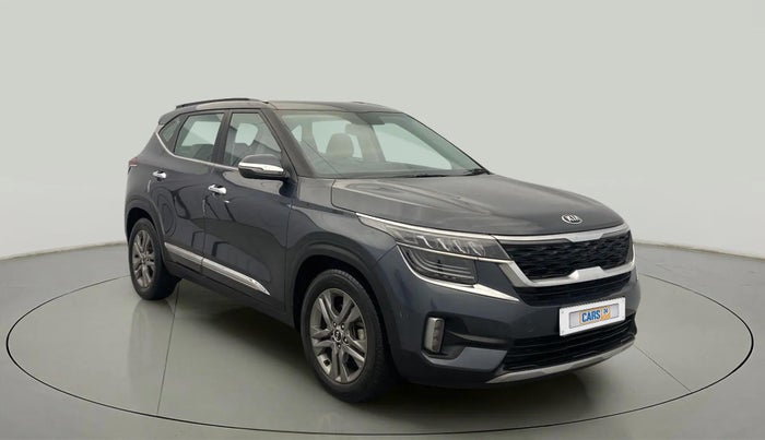 2020 KIA SELTOS HTX 1.5 PETROL, Petrol, Manual, 34,872 km, Right Front Diagonal