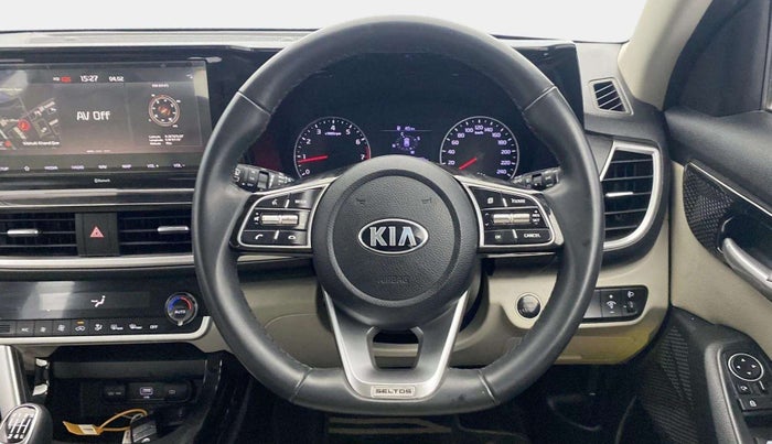 2020 KIA SELTOS HTX 1.5 PETROL, Petrol, Manual, 34,872 km, Steering Wheel Close Up