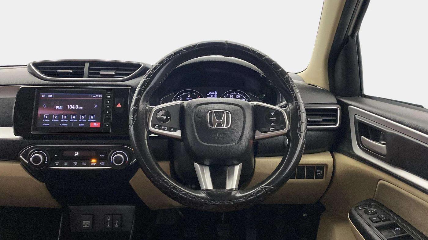 2022 Honda Amaze 1.5L I-DTEC VX, Diesel, Manual, 56,793 km, Steering Wheel Close Up