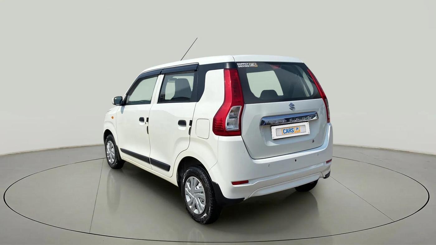 2022 Maruti New Wagon-R LXI 1.0, Petrol, Manual, 9,864 km, Left Back Diagonal