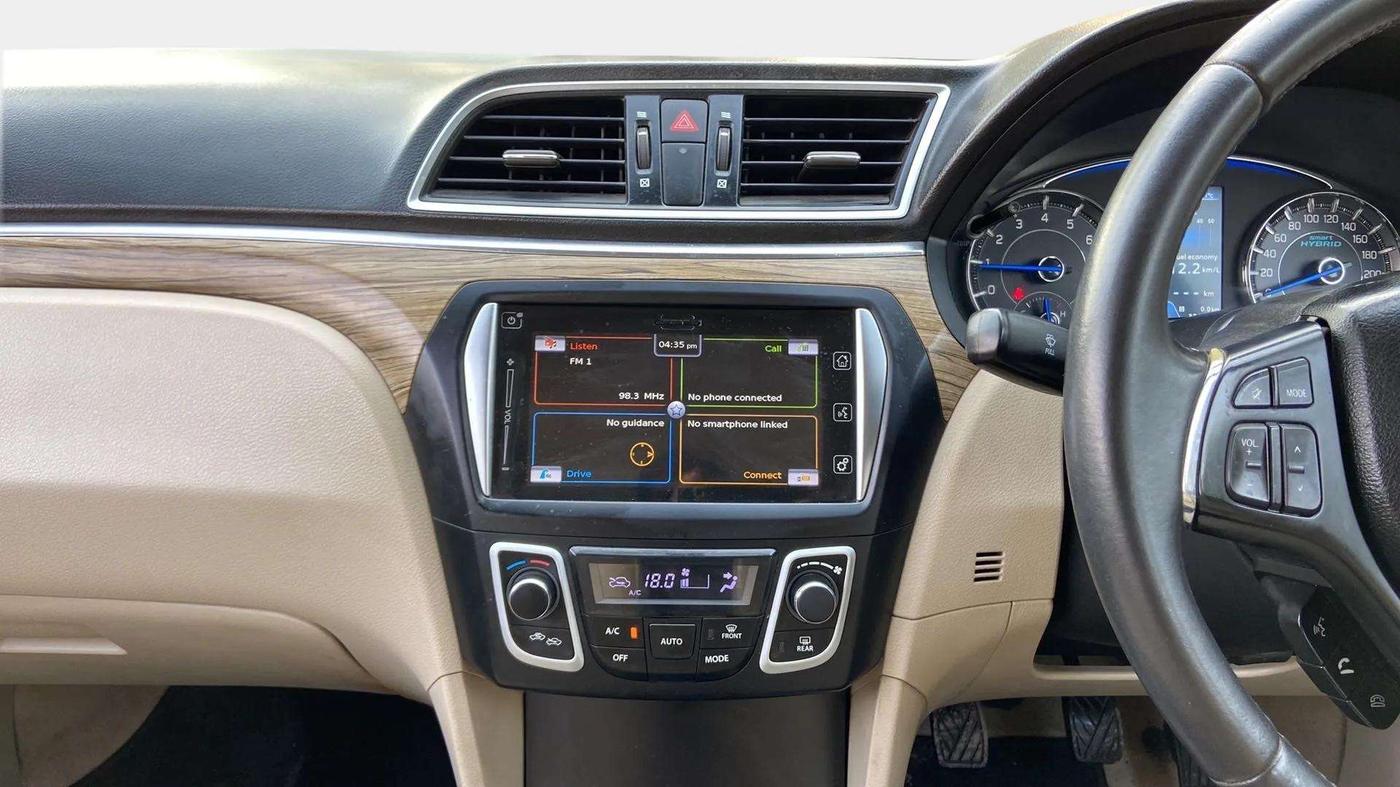 2018 Maruti Ciaz ALPHA 1.5 SHVS PETROL, Petrol, Manual, 35,236 km, Air Conditioner