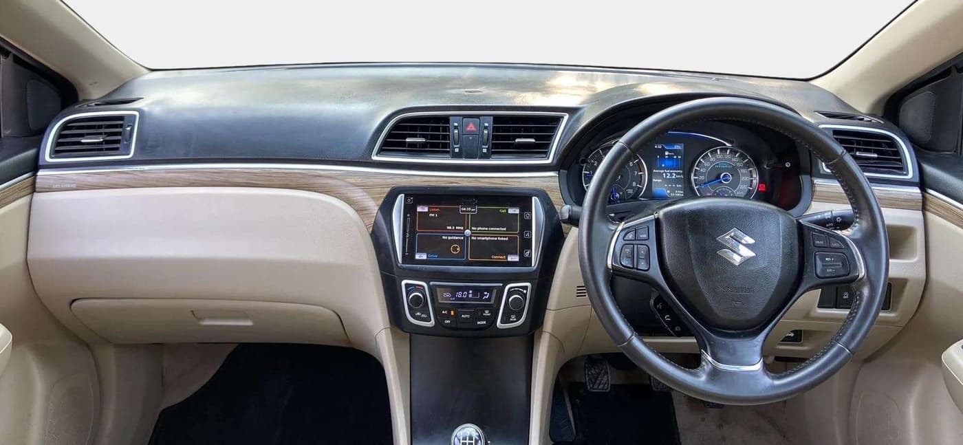 2018 Maruti Ciaz ALPHA 1.5 SHVS PETROL, Petrol, Manual, 35,236 km, Dashboard