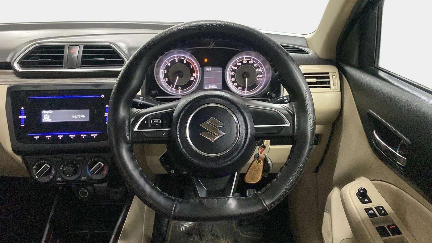 2023 Maruti Dzire VXI, Petrol, Manual, 9,422 km, Steering Wheel Close Up