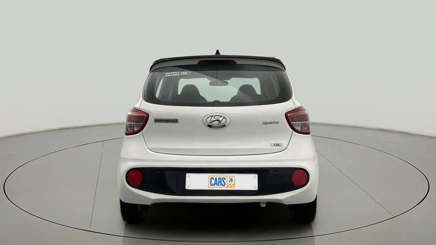2018 Hyundai Grand i10 SPORTZ 1.2 KAPPA VTVT, CNG, Manual, 88,206 km, Back/Rear