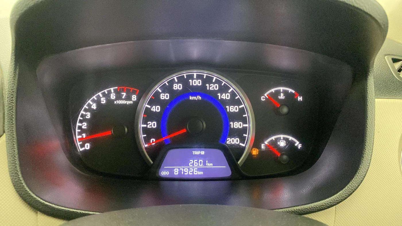 2018 Hyundai Grand i10 SPORTZ 1.2 KAPPA VTVT, CNG, Manual, 88,206 km, Odometer Image