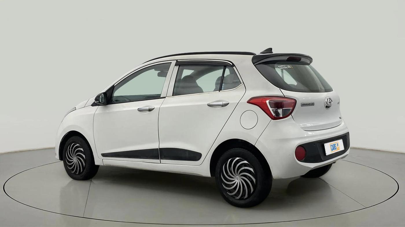 2018 Hyundai Grand i10 SPORTZ 1.2 KAPPA VTVT, CNG, Manual, 88,206 km, Left Back Diagonal