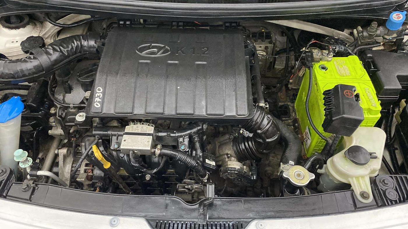 2018 Hyundai Grand i10 SPORTZ 1.2 KAPPA VTVT, CNG, Manual, 88,206 km, Engine View