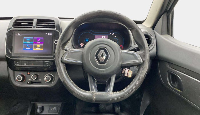 2021 Renault Kwid RXT 1.0 AMT, Petrol, Automatic, 81,264 km, Steering Wheel Close Up