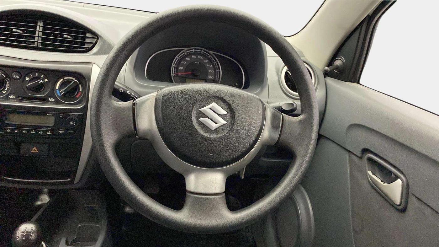 2013 Maruti Alto 800 VXI, Petrol, Manual, 99,276 km, Steering Wheel Close Up