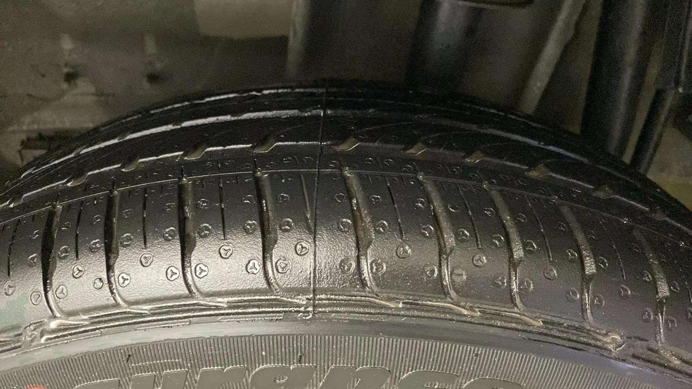 2019 Tata Tiago XZA PLUS PETROL, Petrol, Automatic, 38,508 km, Left Rear Tyre Tread