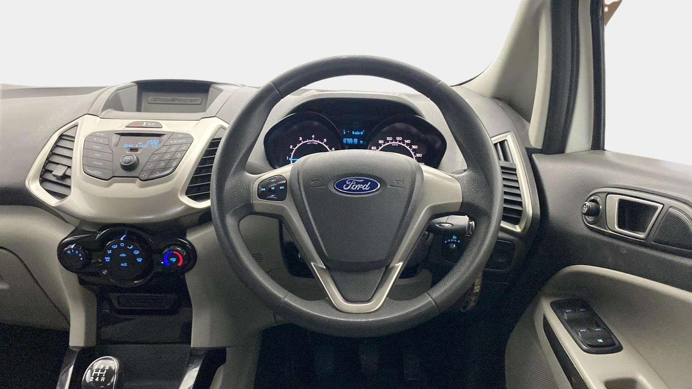 2015 Ford Ecosport TREND 1.5L PETROL, Petrol, Manual, 75,595 km, Steering Wheel Close Up