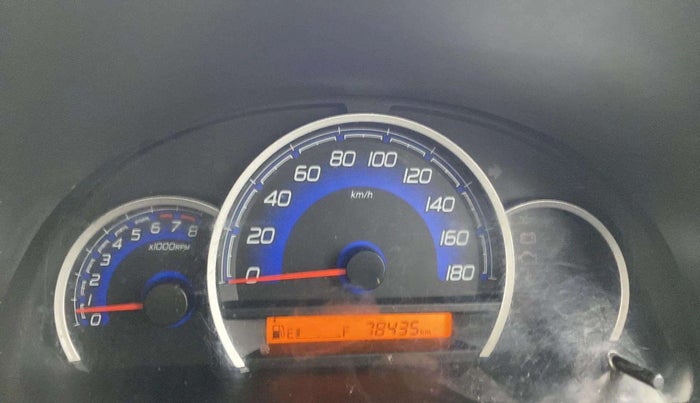 2018 Maruti Wagon R 1.0 VXI, Petrol, Manual, 78,441 km, Odometer Image