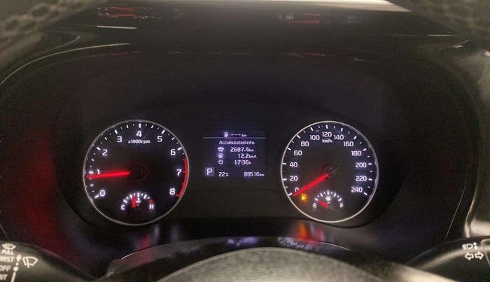 2021 KIA SELTOS HTX IVT 1.5 PETROL, Petrol, Automatic, 89,555 km, Odometer Image