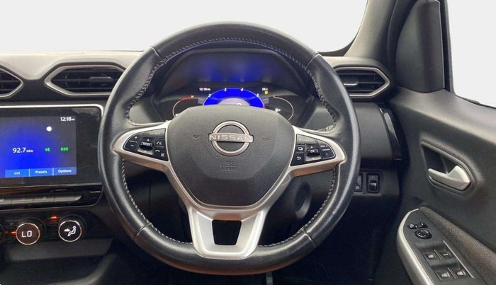 2022 Nissan MAGNITE XV TURBO CVT, Petrol, Automatic, 21,157 km, Steering Wheel Close Up