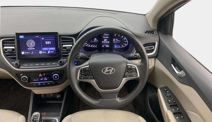 2021 Hyundai Verna SX 1.5 VTVT, Petrol, Manual, 77,754 km, Steering Wheel Close Up