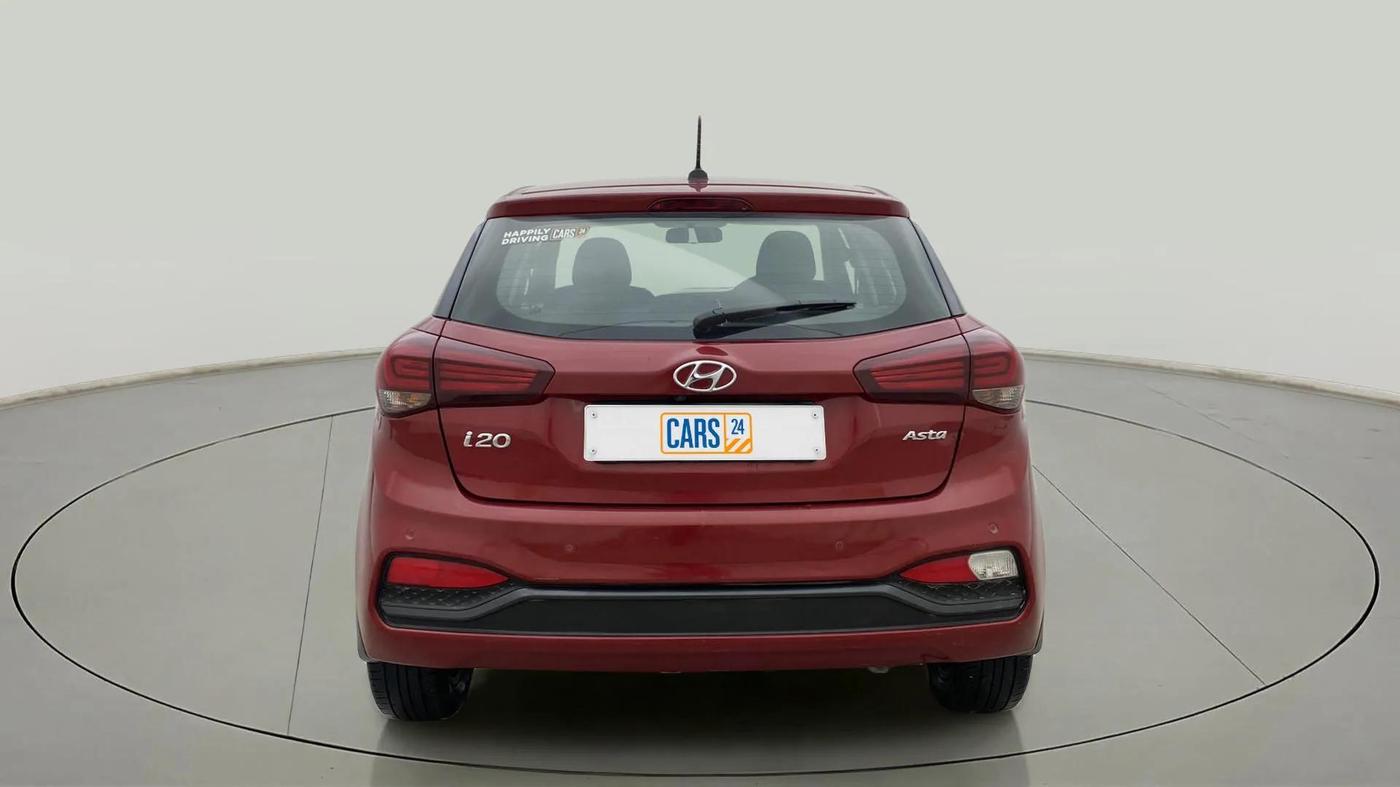 2019 Hyundai Elite i20 ASTA 1.2 (O), Petrol, Manual, 27,547 km, Back/Rear