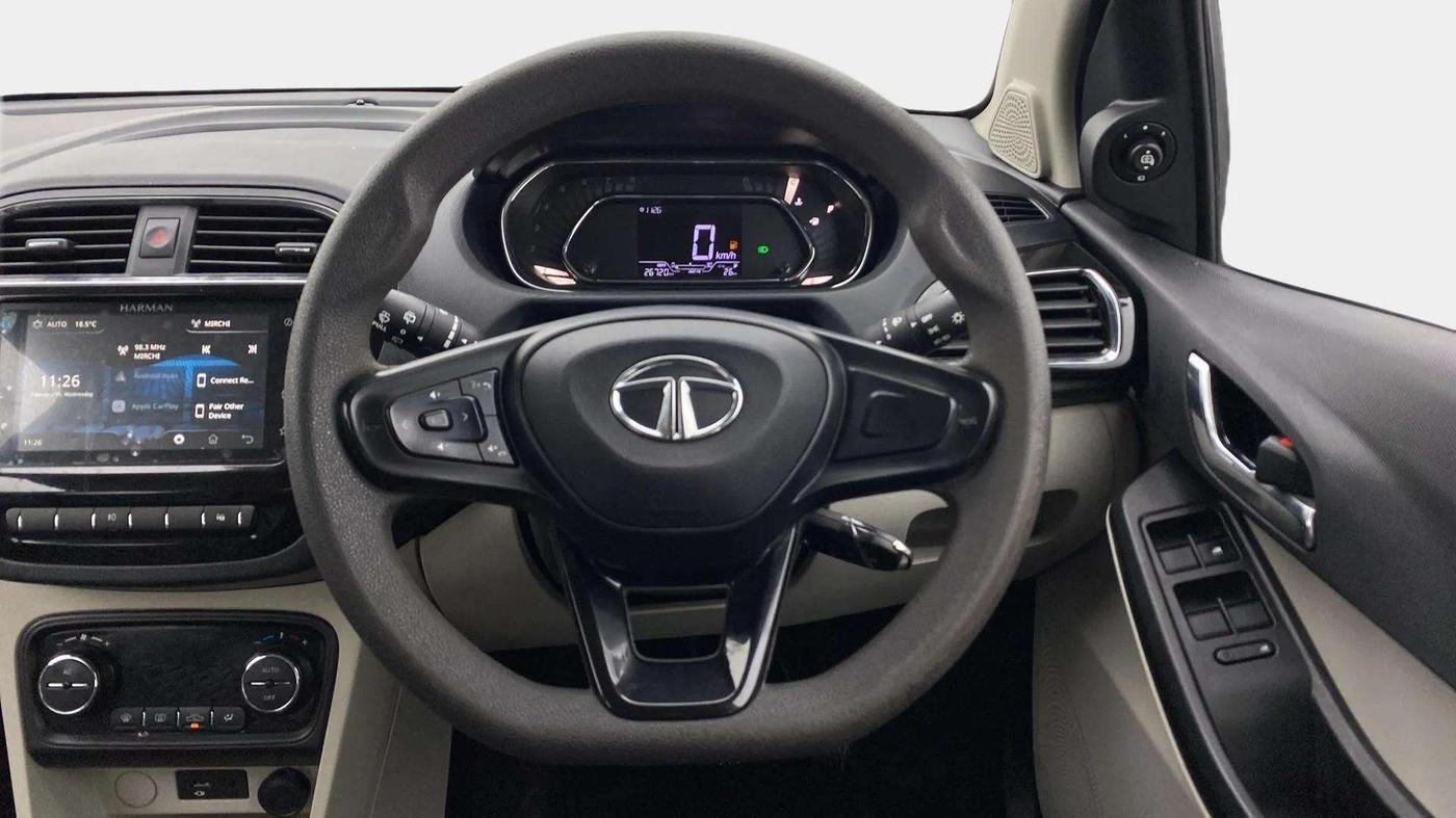 2022 Tata Tiago XZ PLUS PETROL, Petrol, Manual, 26,717 km, Steering Wheel Close Up