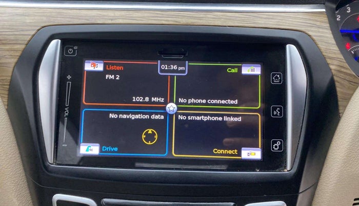 2018 Maruti Ciaz ALPHA 1.5 SHVS PETROL, Petrol, Manual, 74,733 km, Infotainment system - GPS Card not working/missing