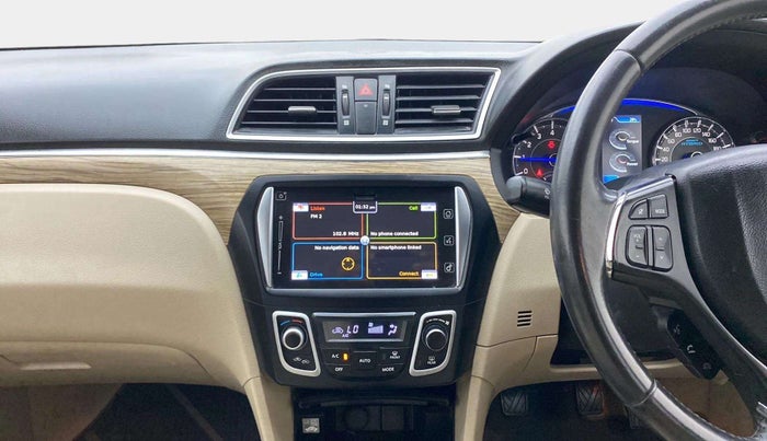 2018 Maruti Ciaz ALPHA 1.5 SHVS PETROL, Petrol, Manual, 74,733 km, Air Conditioner