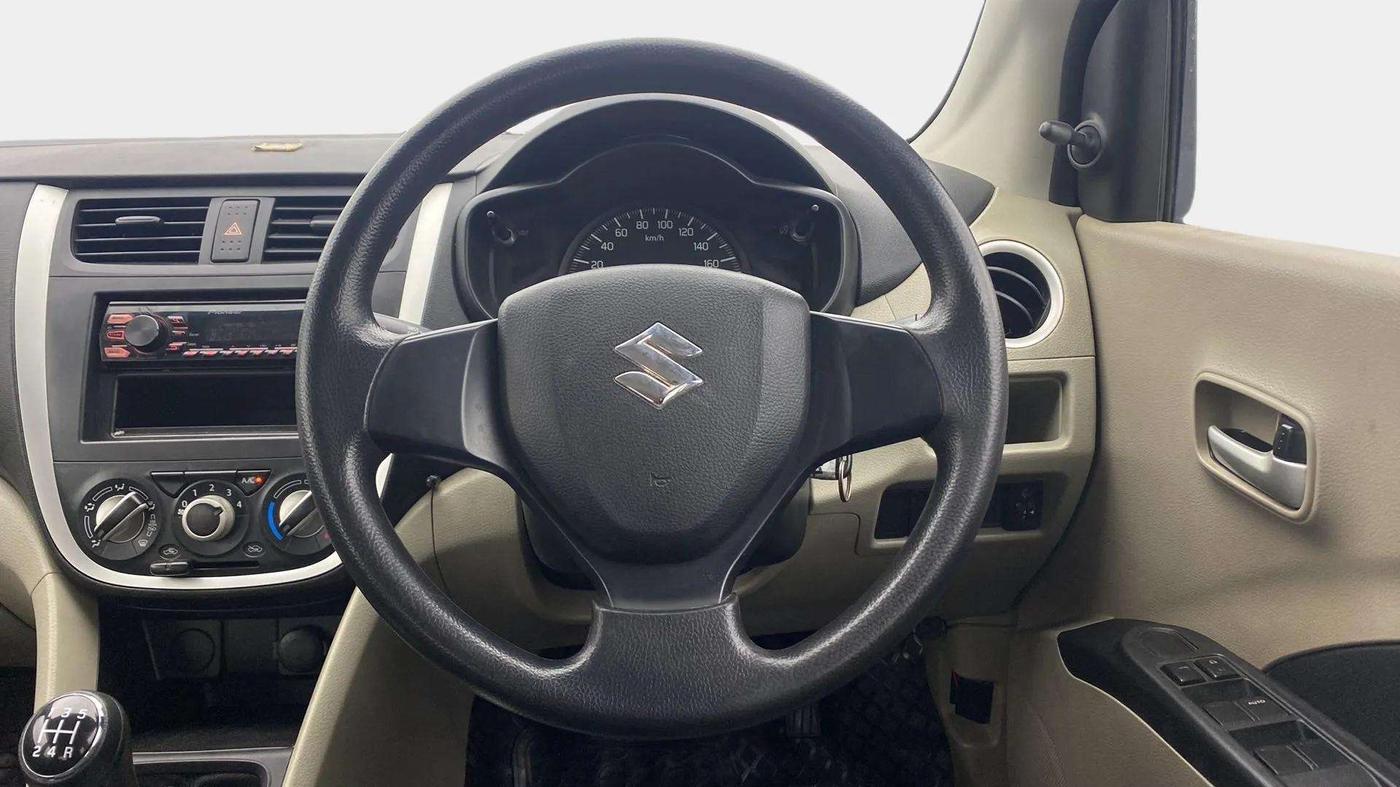2016 Maruti Celerio VXI, Petrol, Manual, 39,527 km, Steering Wheel Close Up