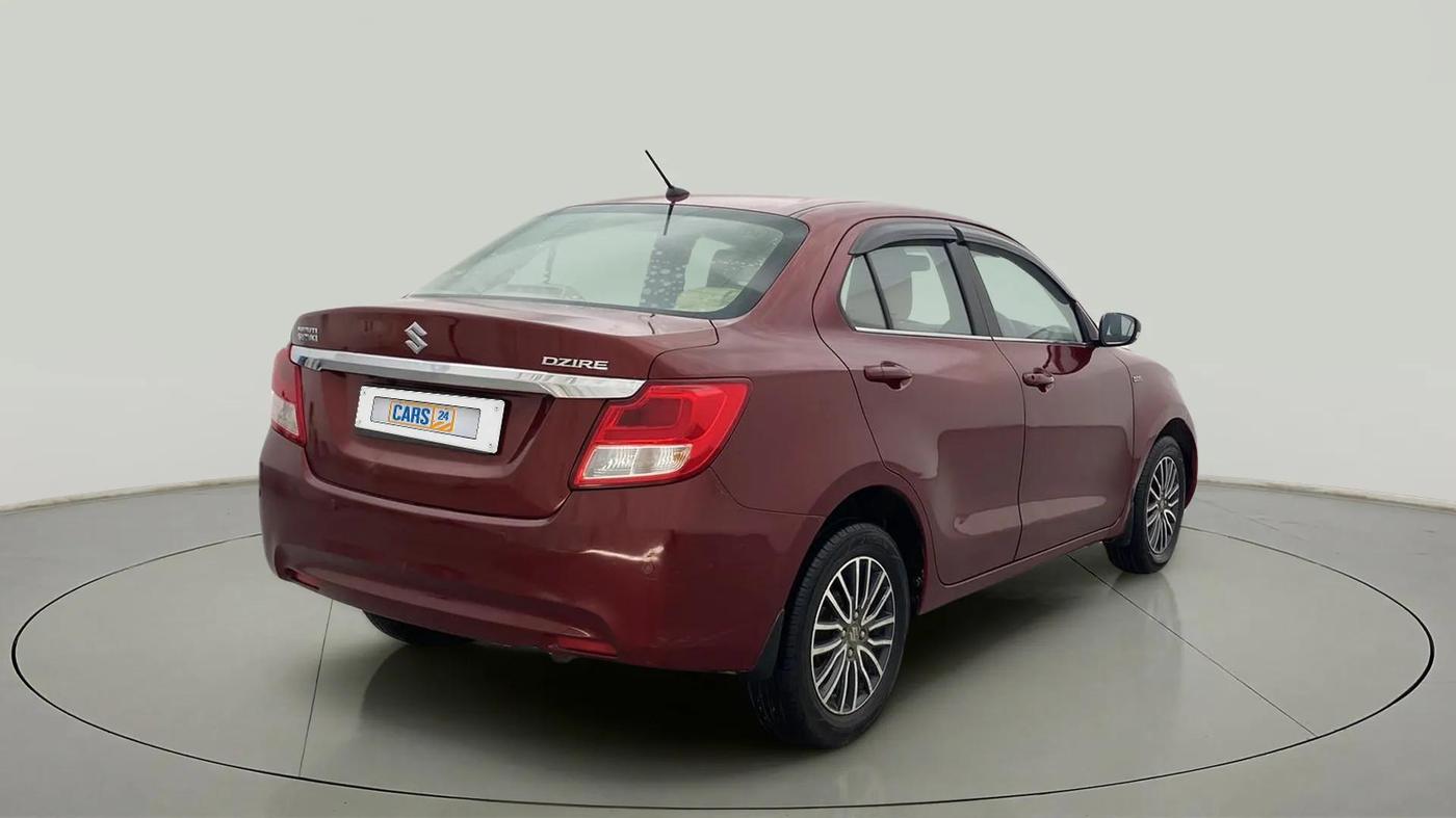2018 Maruti Dzire ZDI PLUS, Diesel, Manual, 95,302 km, Right Back Diagonal