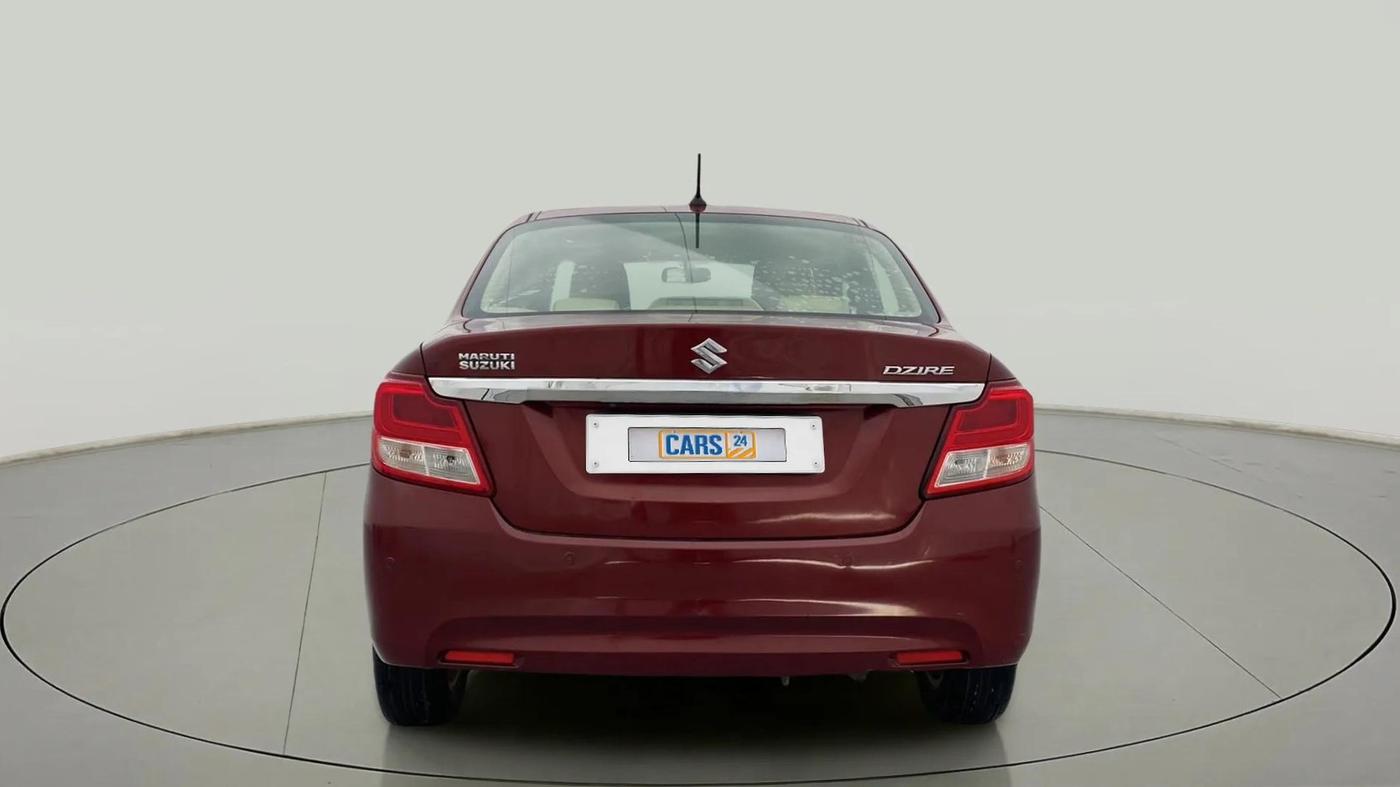 2018 Maruti Dzire ZDI PLUS, Diesel, Manual, 95,302 km, Back/Rear