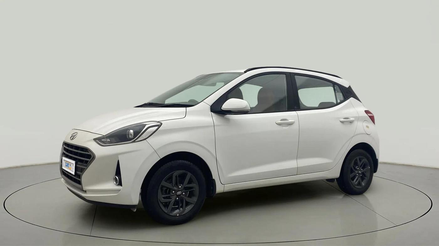 2020 Hyundai GRAND I10 NIOS SPORTZ AMT 1.2 KAPPA VTVT, Petrol, Automatic, 58,616 km, Left Front Diagonal